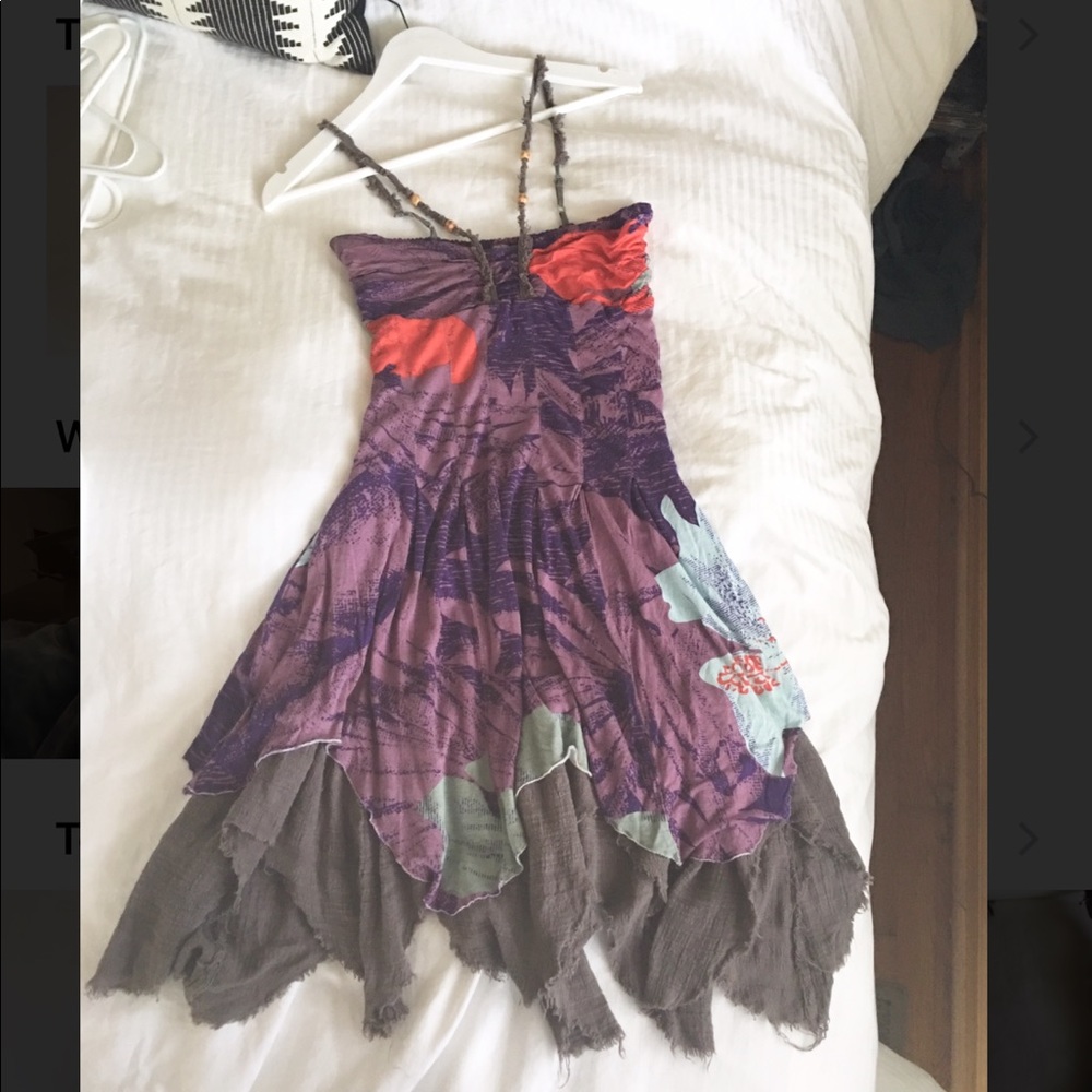 Free People Dress with Fairy Cut Bottom